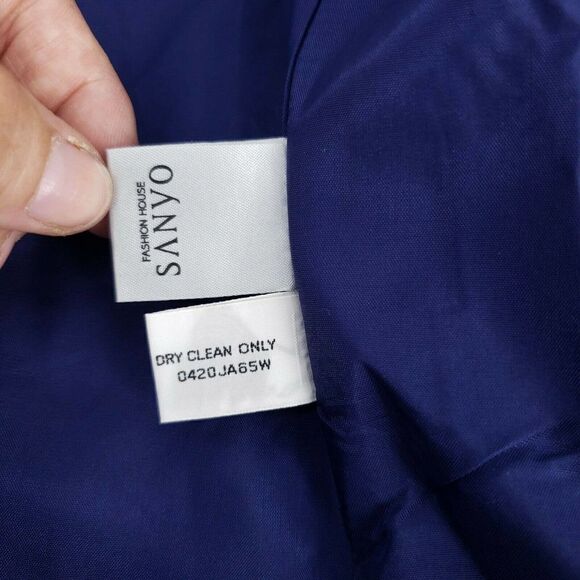 Vintage MICHII MOON For Sanyo Jacket Hounds Tooth - Picture 5 of 12